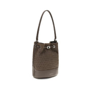 Zanellato Brown Calf Leather Bos Taurus Backet Bag