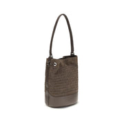 Zanellato Brown Calf Leather Bos Taurus Backet Bag