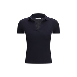 Max Mara Blue Fleece Wool T-Shirt