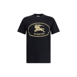 Burberry Black Cotton T-Shirt
