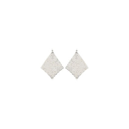 Rabanne Silver Brass Earrings