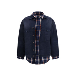 Balenciaga Blue Cotton Denim Jacket