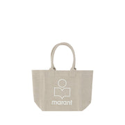Isabel Marant Beige Cotton Shoulder Bag
