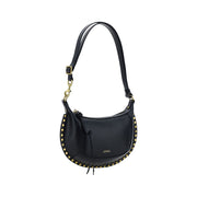 Isabel Marant Black Calf Leather Bos Taurus Shoulder Bag