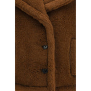 Max Mara Brown Alpaca Vicugna Pacos Coat