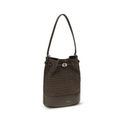 Zanellato Brown Calf Leather Bos Taurus Backet Bag