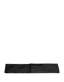 Dolce & Gabbana Black 100% Silk Women Wide Waist Cummerbund