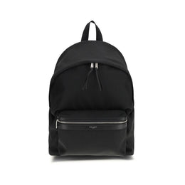 Saint Laurent Black Fabric Backpack