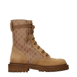 Jimmy Choo Brown Leather Ankle Boots