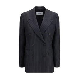 Ferragamo Gray Fleece Wool Blazer