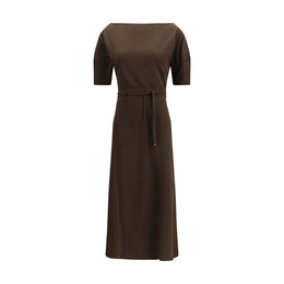 Lemaire Brown Cotton Casual Dress
