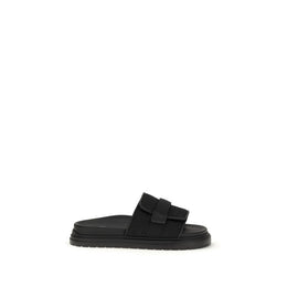 Fendi Black Polyamide Sandals