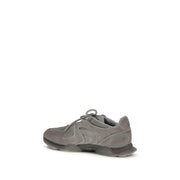 Axel Arigato Gray Calf Leather Bos Taurus Chunky Sneakers