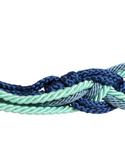 Cavalli Class Multicolor Twisted Rope Chain Buckle Waist Belt