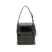 Maison Margiela Black Calf Leather Bos Taurus Backet Bag