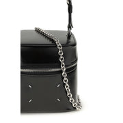 Maison Margiela Black Calf Leather Bos Taurus Backet Bag