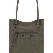 Balenciaga Bicolor Lamb Ovis Aries Aries Shoulder Bag