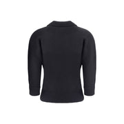 Khaite Black Cashmere Sweater