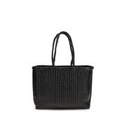 Dragon Diffusion Black Buffalo Leather Shoulder Bag