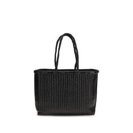 Dragon Diffusion Black Buffalo Leather Shoulder Bag