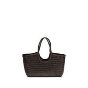 Dragon Diffusion Brown Buffalo Leather Shoulder Bag