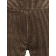 Avenue Montaigne Brown Cotton Casual Pants