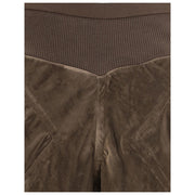 Rick Owens Brown Viscose Casual Pants