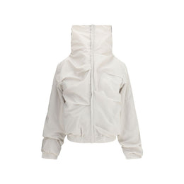 ALAINPAUL Gray Polyamide Full-Length Jacket