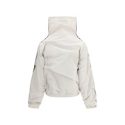 ALAINPAUL Gray Polyamide Full-Length Jacket
