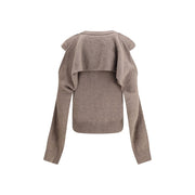 ALAINPAUL Brown Cashmere Cardigan