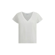 James Perse White Cotton T-Shirt