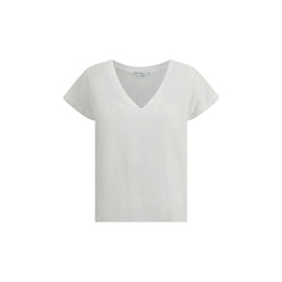 James Perse White Cotton T-Shirt