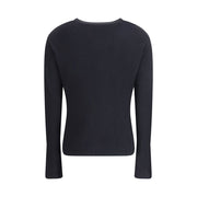 James Perse Black Cotton Sweatshirt