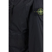 Stone Island Blue Polyamide Shell Jacket