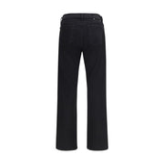 Golden Goose Black Cotton Slim Fit Jeans