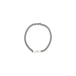 MM6 Silver Metal Necklace