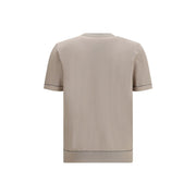 Brioni Beige Cotton T-Shirt