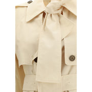 Burberry Beige Polyester Trench Coat