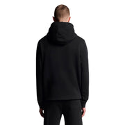 Lyle & Scott Black Cotton Hoodie