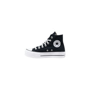 Converse Black Polyester High Top Sneakers