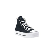Converse Black Polyester High Top Sneakers
