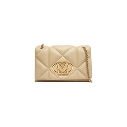 Love Moschino Beige Artificial Leather Handbag