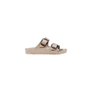 Birkenstock Beige Synthetic Flat Sandals
