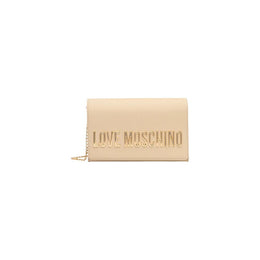 Love Moschino Beige Polyethylene Handbag