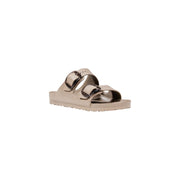 Birkenstock Beige Synthetic Flat Sandals