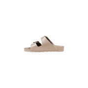 Birkenstock Beige Synthetic Flat Sandals