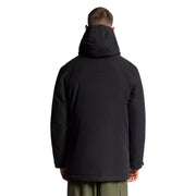 Lyle & Scott Black Polyester Parka