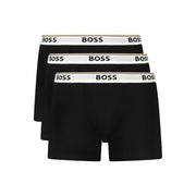 Hugo Boss Black Cotton Men Boxer