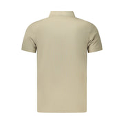 Timberland Beige Cotton Men Polo Shirt
