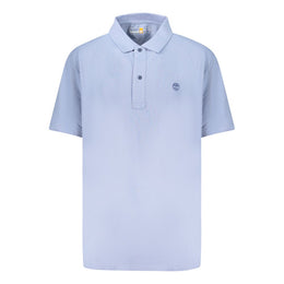 Timberland Azzurro Cotton Men Polo Shirt